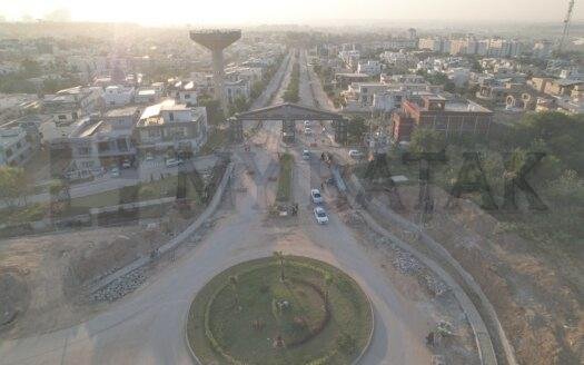 One kanal plot for sale in Sector B, Dha phase 5 Islamabad.