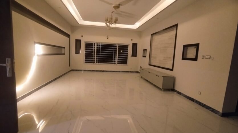 One Kanal Brand New Ground Portion For Rent In DHA Phase 2 Islamabad.