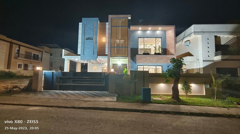 One Kanal Brand New Modern House For Sale in Dha Phase 2 Islamabad