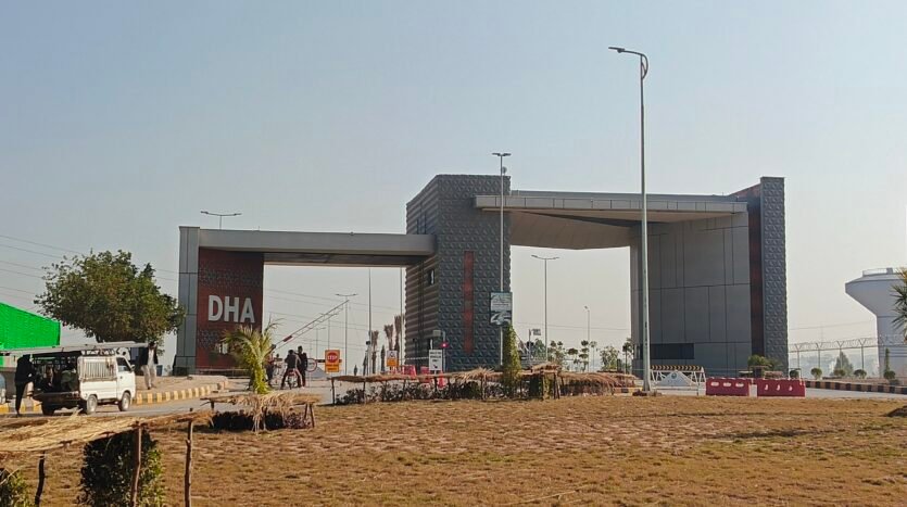 One kanal plot for sale in sector A Dha phase 5. Yaseen